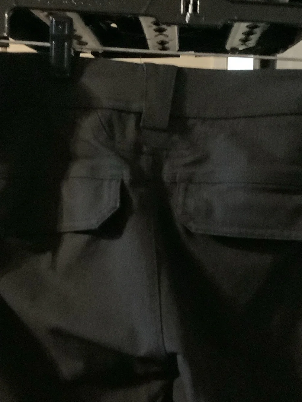 lululemon athletica Black Workout Pants‎ with Logo Button